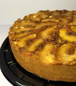 کیک سیب کاراملی