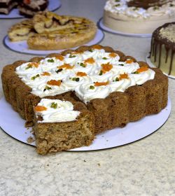 هویج گردو با کرم‌پنیری