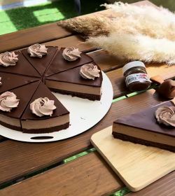 چیز کیک نوتلا